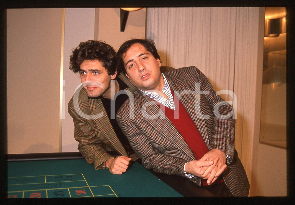 35mm vintage slide* 1985ca COSTUME Roberto MALANDRINO e Paolo Maria VERONICA (4)