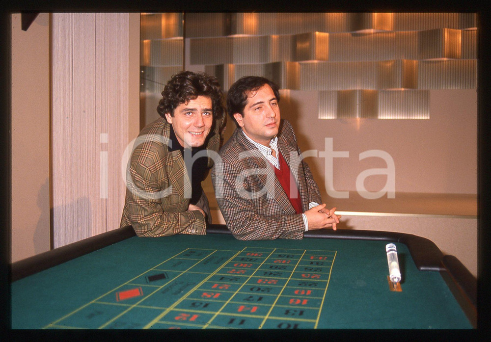 35mm vintage slide* 1985ca COSTUME Roberto MALANDRINO e Paolo Maria VERONICA (5)
