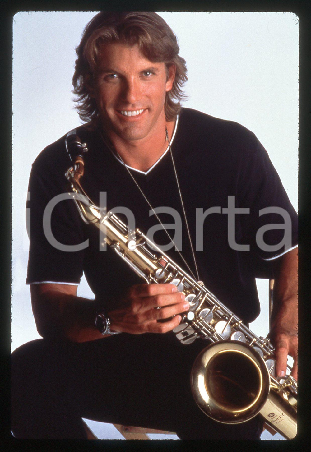 35mm vintage slide* 1997 NIGHT MAN Matt McCOLM nella serie televisiva