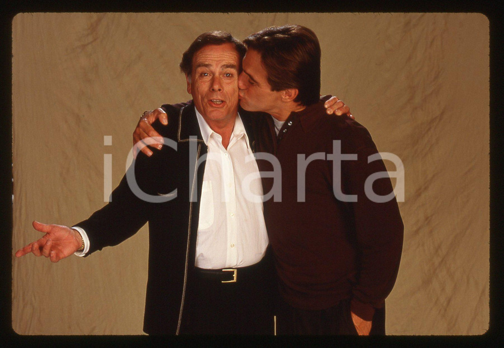35mm vintage slide* 1997 THE TONY DANZA SHOW Dean STOCKWELL e Tony DANZA