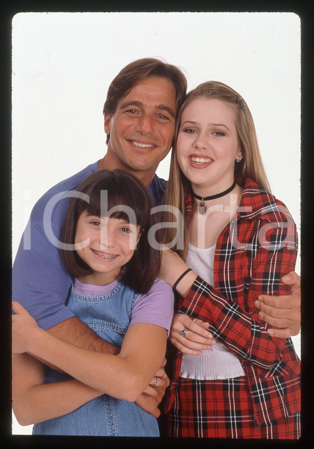 35mm vintage slide* 1997 THE TONY DANZA SHOW Majandra DELFINO Ashley MALINGER