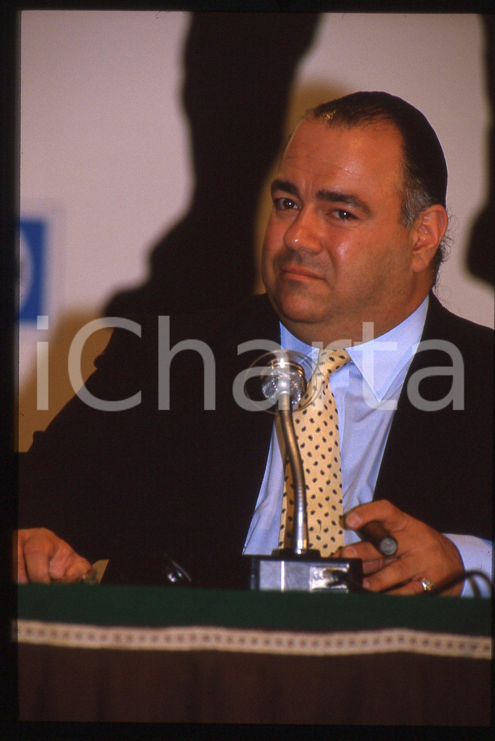35mm vintage slide* 1985ca MUSICA Frank DILEO Ritratto del produttore