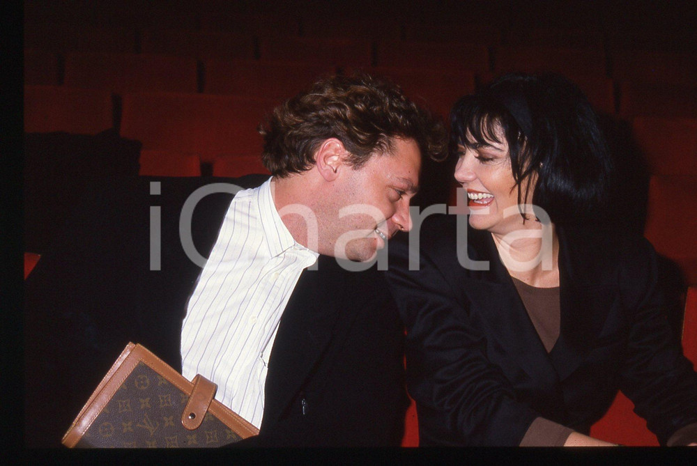 35mm vintage slide* 1988 ITALIA MUSICA Marina FIORDALISO Ritratto della cantante