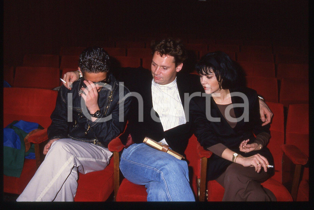 35mm vintage slide* 1988 ITALIA MUSICA Marina FIORDALISO e Sebastiano BIANCHI