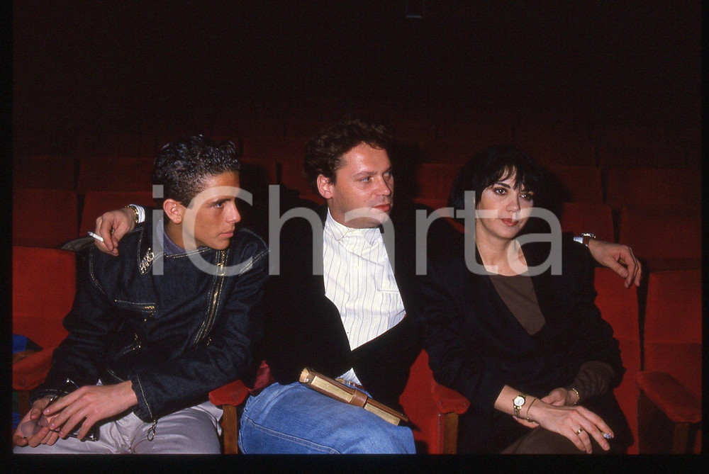 35mm vintage slide* 1988 ITALIA MUSICA Marina FIORDALISO e Sebastiano BIANCHI *3