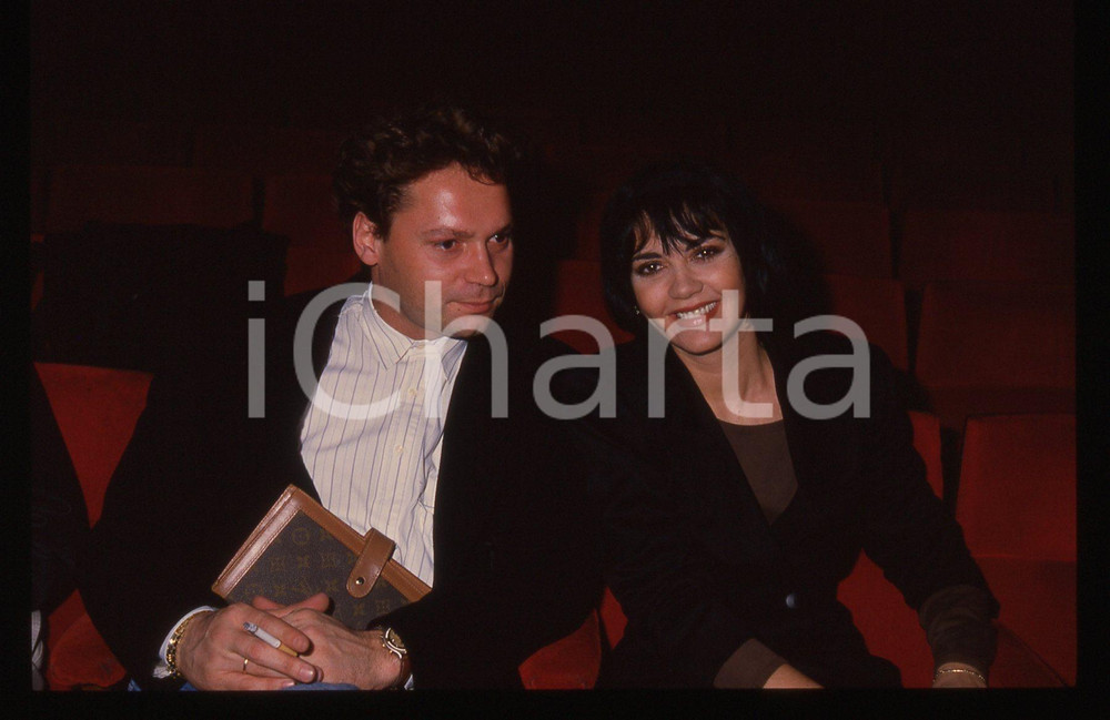35mm vintage slide* 1988 ITALIA MUSICA Marina FIORDALISO Ritratto cantante 3