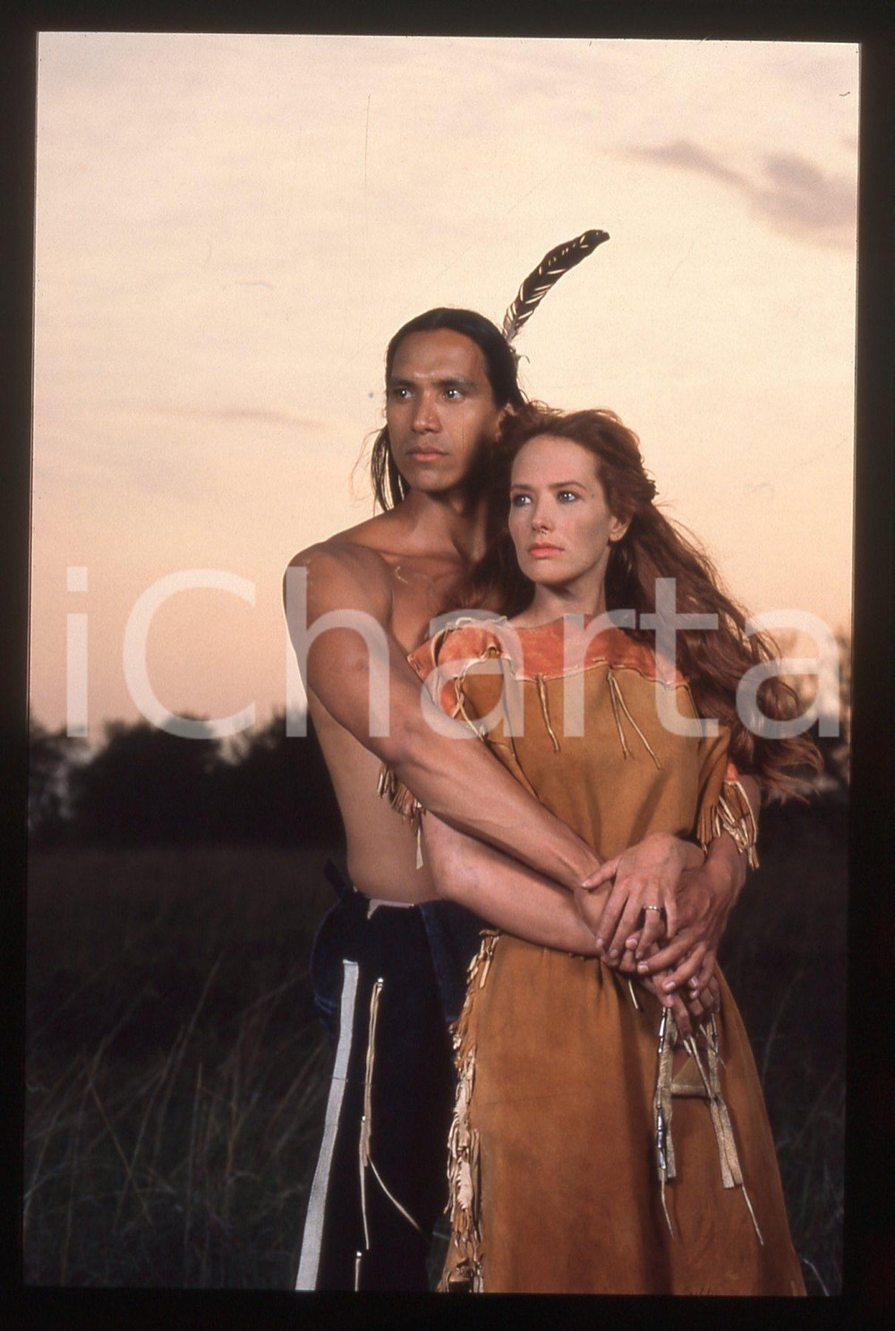 35mm vintage slide* 1997 STOLEN WOMEN CAPTURED HEARTS Janine TURNER nel film