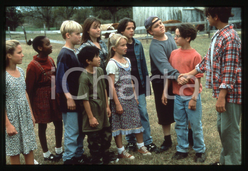 35mm vintage slide*1995 THE BIG GREEN Anthony ESQUIVEL e Patrick RENNA - Scena *