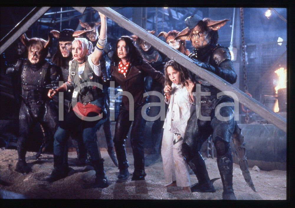 35mm vintage slide* 1995 TANK GIRL Lori PETTY Naomi WATTS e ICE-T in una scena 