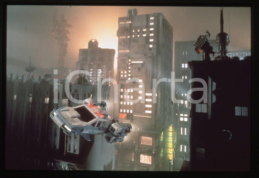 35mm vintage slide*1994 SPACE PRECINCT di Gerry ANDERSON - Una scena della serie