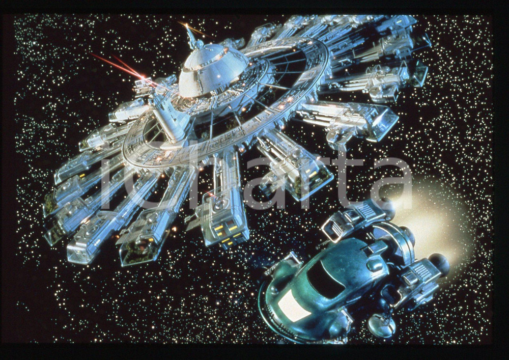 35mm vintage slide* 1994 SPACE PRECINCT di Gerry ANDERSON - Scena della serie tv