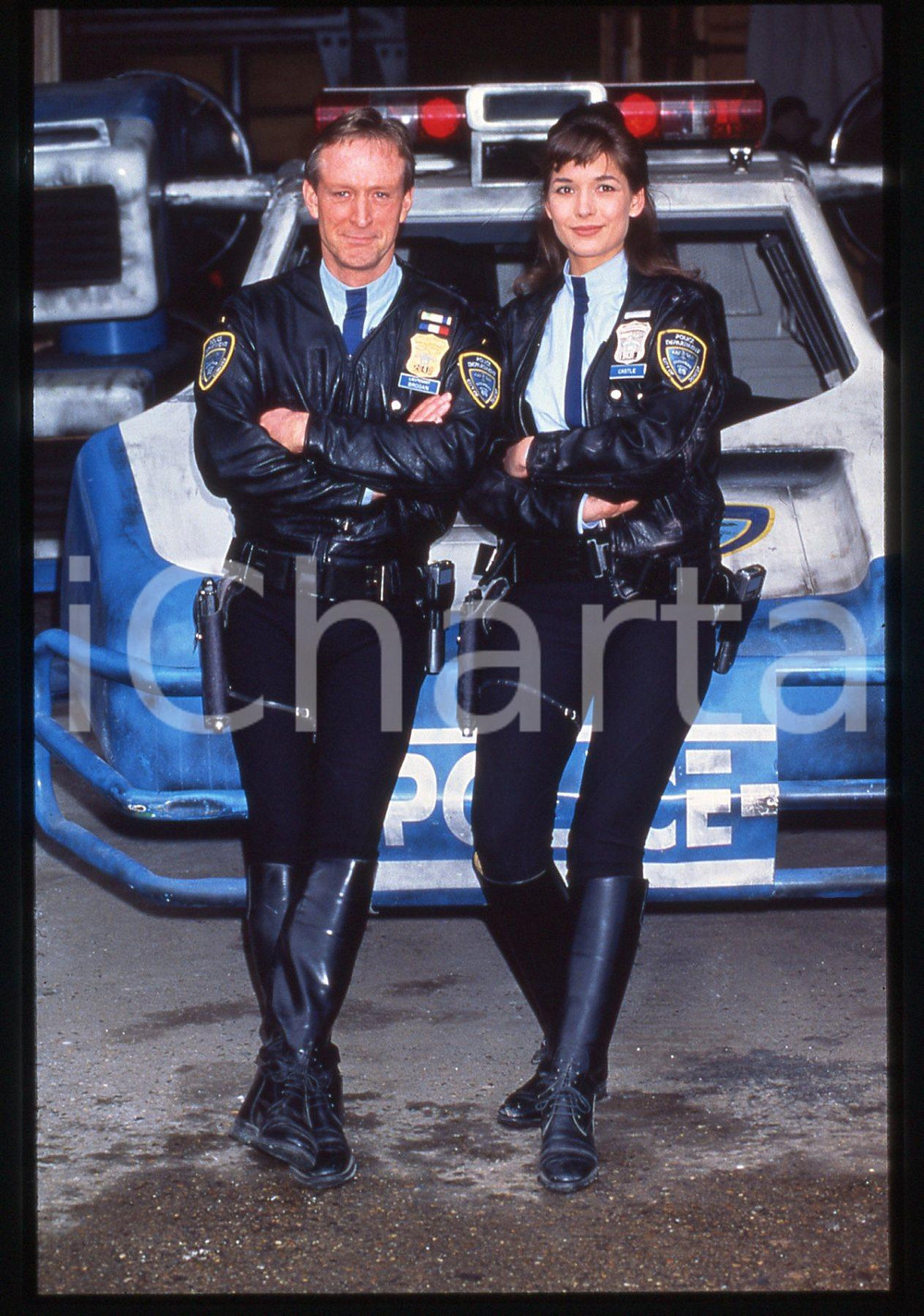 35mm vintage slide* 1994 SPACE PRECINCT Ted SHACKELFORD e Simone BENDIX (4)
