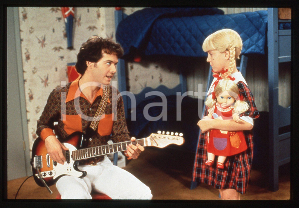 35mm vintage slide* 1995 THE BRADY BUNCH MOVIE Christopher BARNES e Olivia HACK