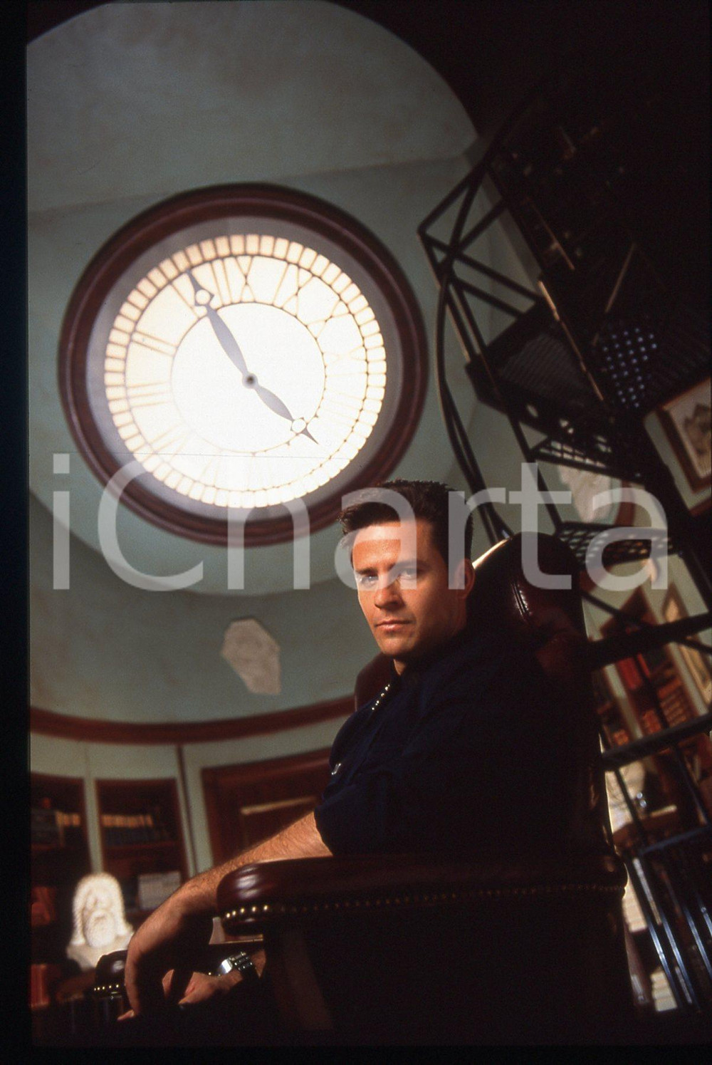 35mm vintage slide* 1997 TIMECOP Ted KING protagonista della serie televisiva