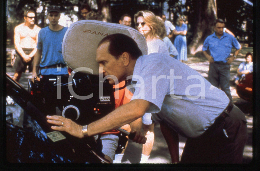 35mm vintage slide* 1997 THE APOSTLE Regia di Robert DUVALL - Ripresa sul set 