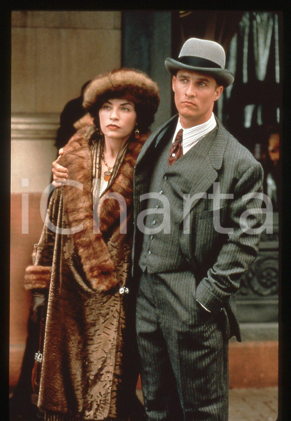 35mm vintage slide* 1998 THE NEWTON BOYS Matthew McCONAUGHEY Julianna MARGULIES