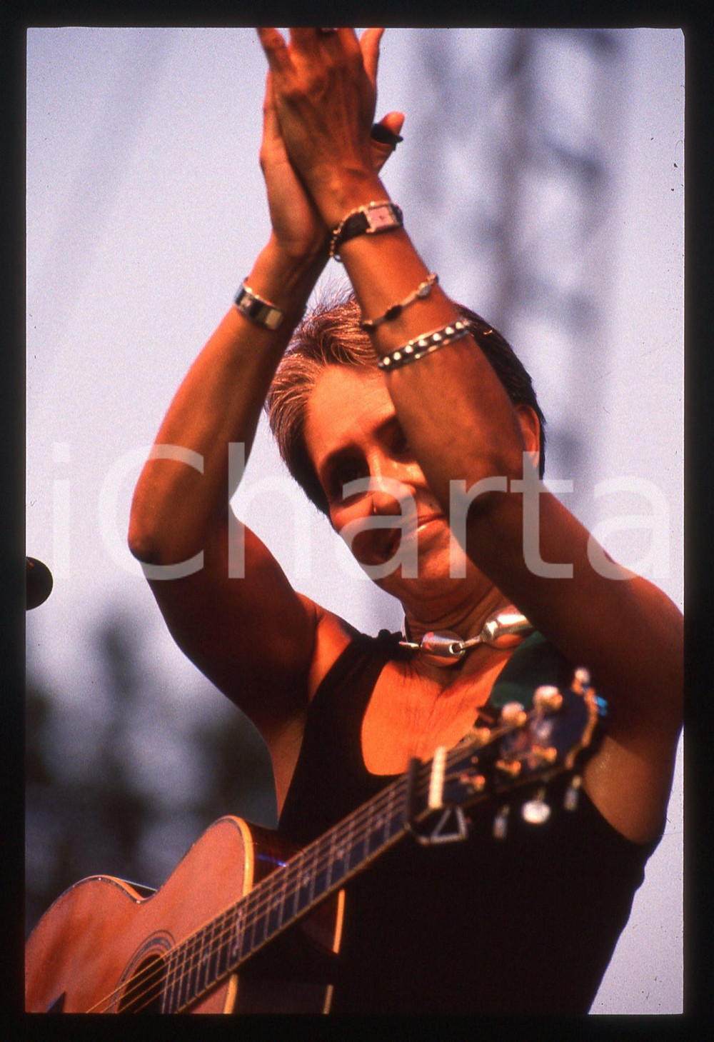 35mm vintage slide* 1989 MODENA Joan BAEZ Concerto a favore dell'Armenia (10)