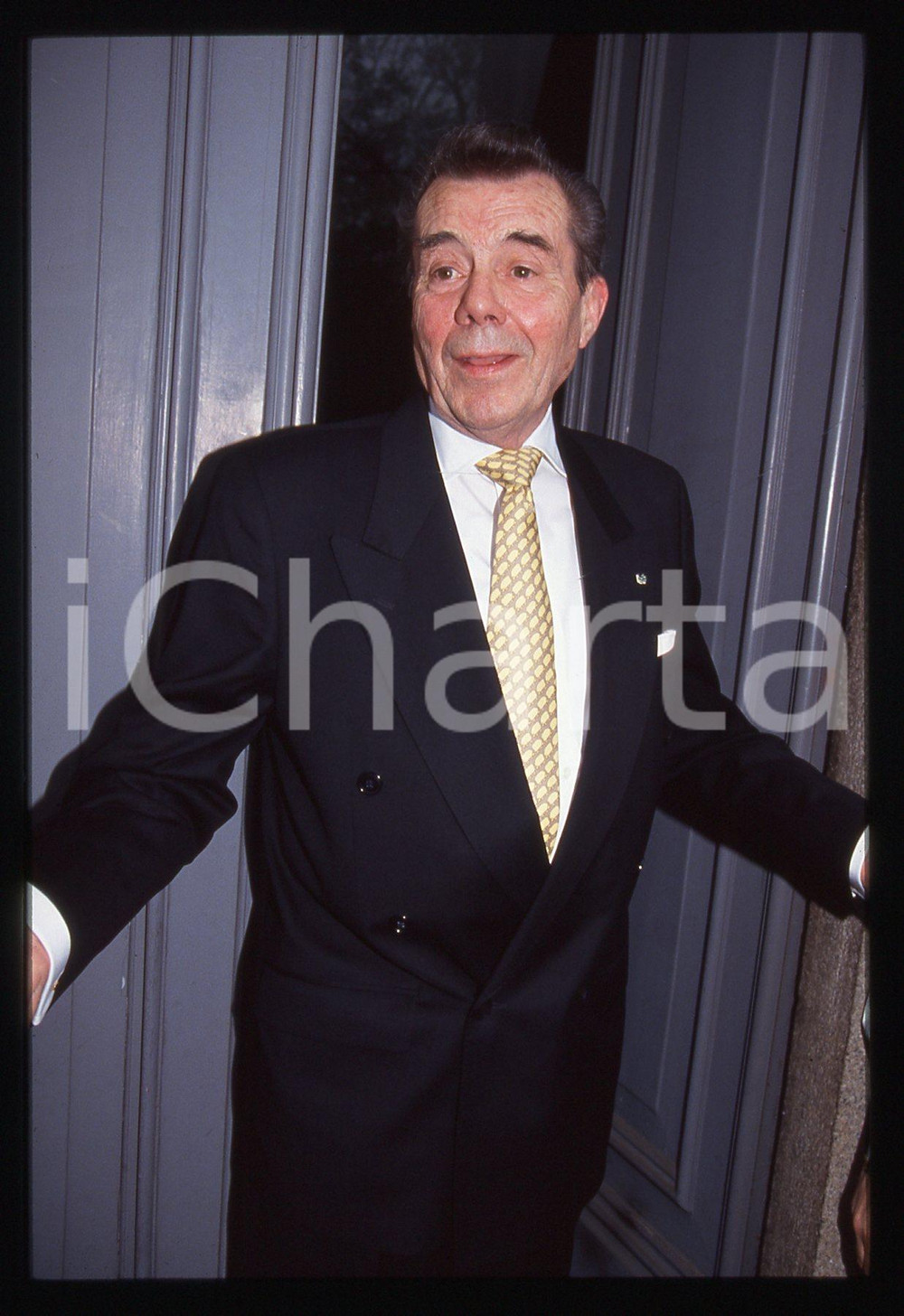 35mm vintage slide* 1990ca CINEMA Dirk BOGARDE Ritratto dell'attore (12)
