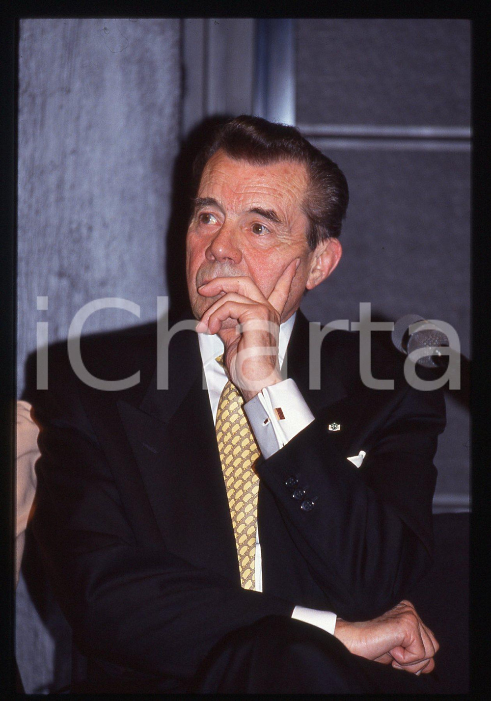 35mm vintage slide* 1990ca CINEMA Dirk BOGARDE Ritratto dell'attore (16)