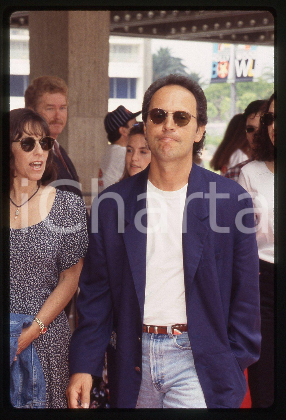 35mm vintage slide* 1990ca CINEMA Billy CRYSTAL Ritratto dell'attore (9)
