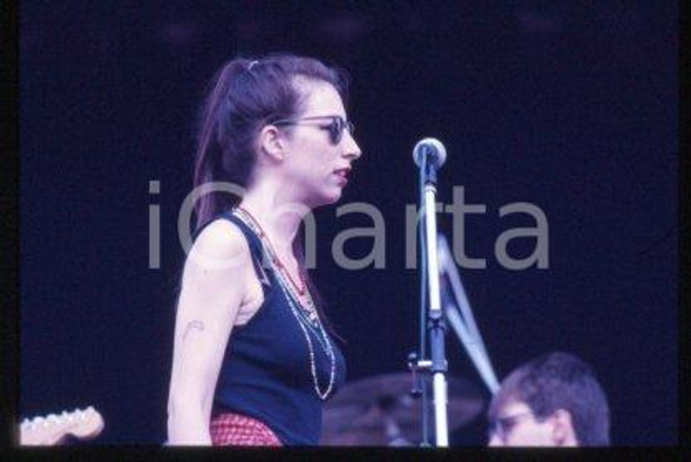 THE GOLDEN PALOMINOS - SAN SIRO MILAN Musical group 1986 * 35mm vintage slide 13