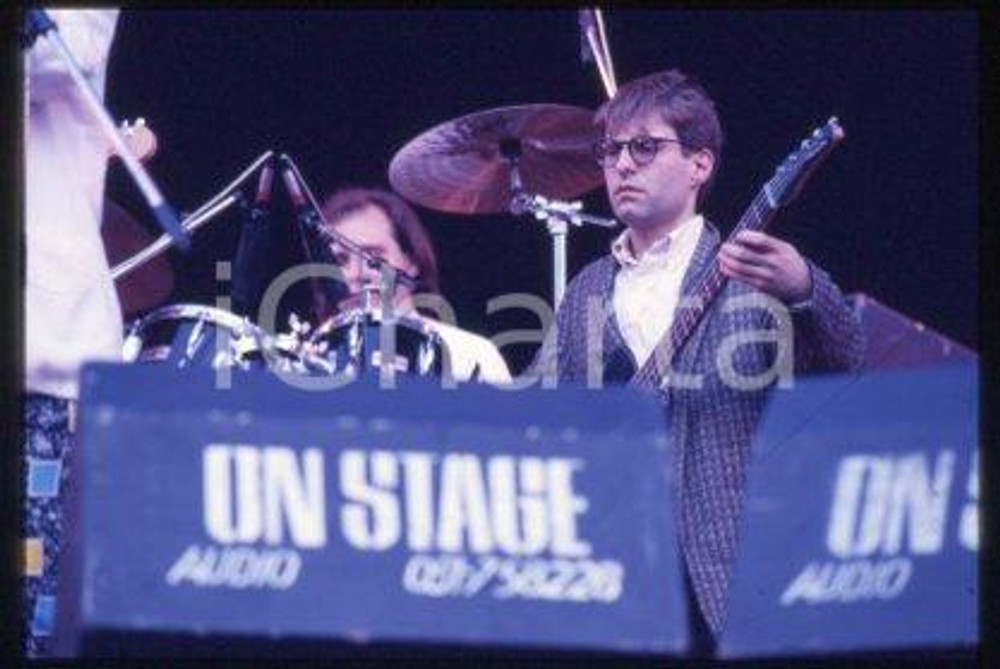 THE GOLDEN PALOMINOS - SAN SIRO MILAN Musical group 1986 * 35mm vintage slide 14