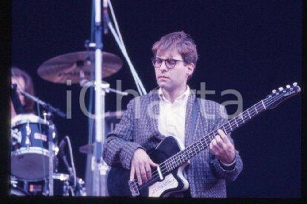 THE GOLDEN PALOMINOS - SAN SIRO MILAN Musical group 1986 * 35mm vintage slide 19