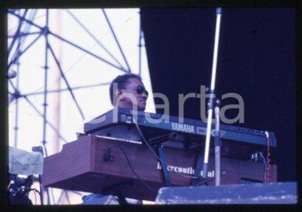 THE GOLDEN PALOMINOS - SAN SIRO MILAN Musical group 1986 * 35mm vintage slide 24