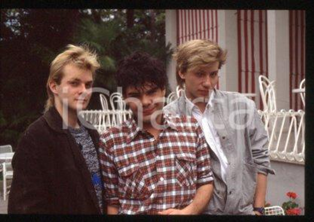 ALPHAVILLE - HIT PARADE ITALY German synth-pop band 1984 * 35 mm vintage slide 1