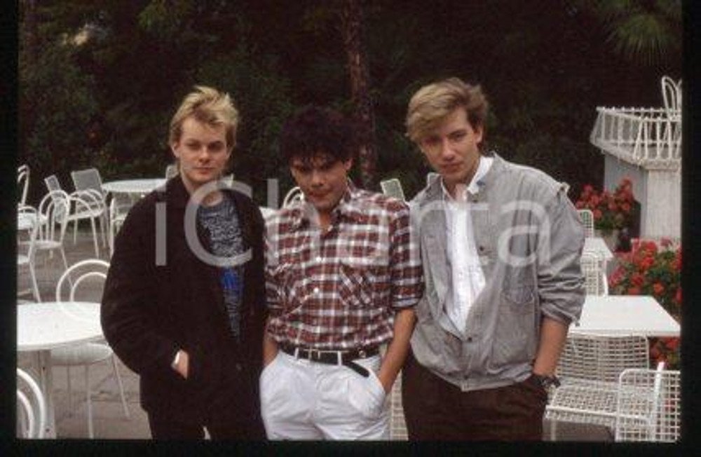 ALPHAVILLE - HIT PARADE ITALY German synth-pop band 1984 * 35 mm vintage slide 3