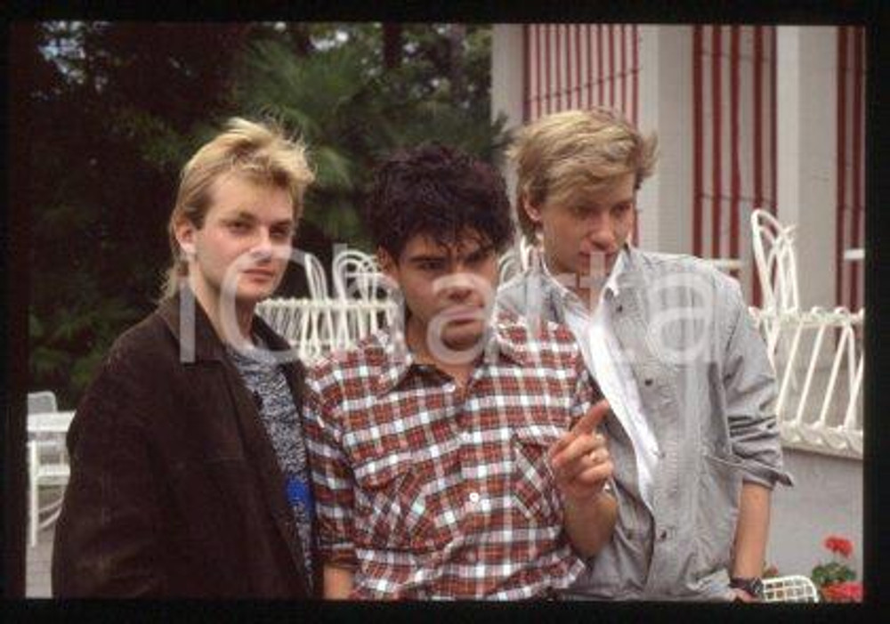 ALPHAVILLE - HIT PARADE ITALY German synth-pop band 1984 * 35mm vintage slide 12