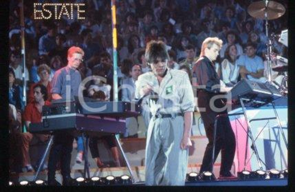 ALPHAVILLE - HIT PARADE ITALY German synth-pop band 1984 * 35mm vintage slide 17