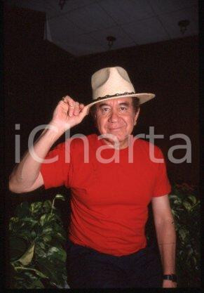 Trini LOPEZ - ITALY Portrait of American singer 1999 ca * 35 mm vintage slide 7