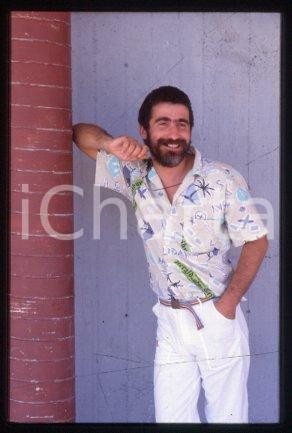 Stefano ROSSO - ROME Songwriter and guitarist 1985 ca * 35 mm vintage slide 7