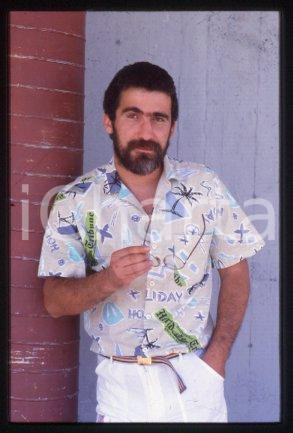 Stefano ROSSO - ROME Songwriter and guitarist 1985 ca * 35 mm vintage slide 16