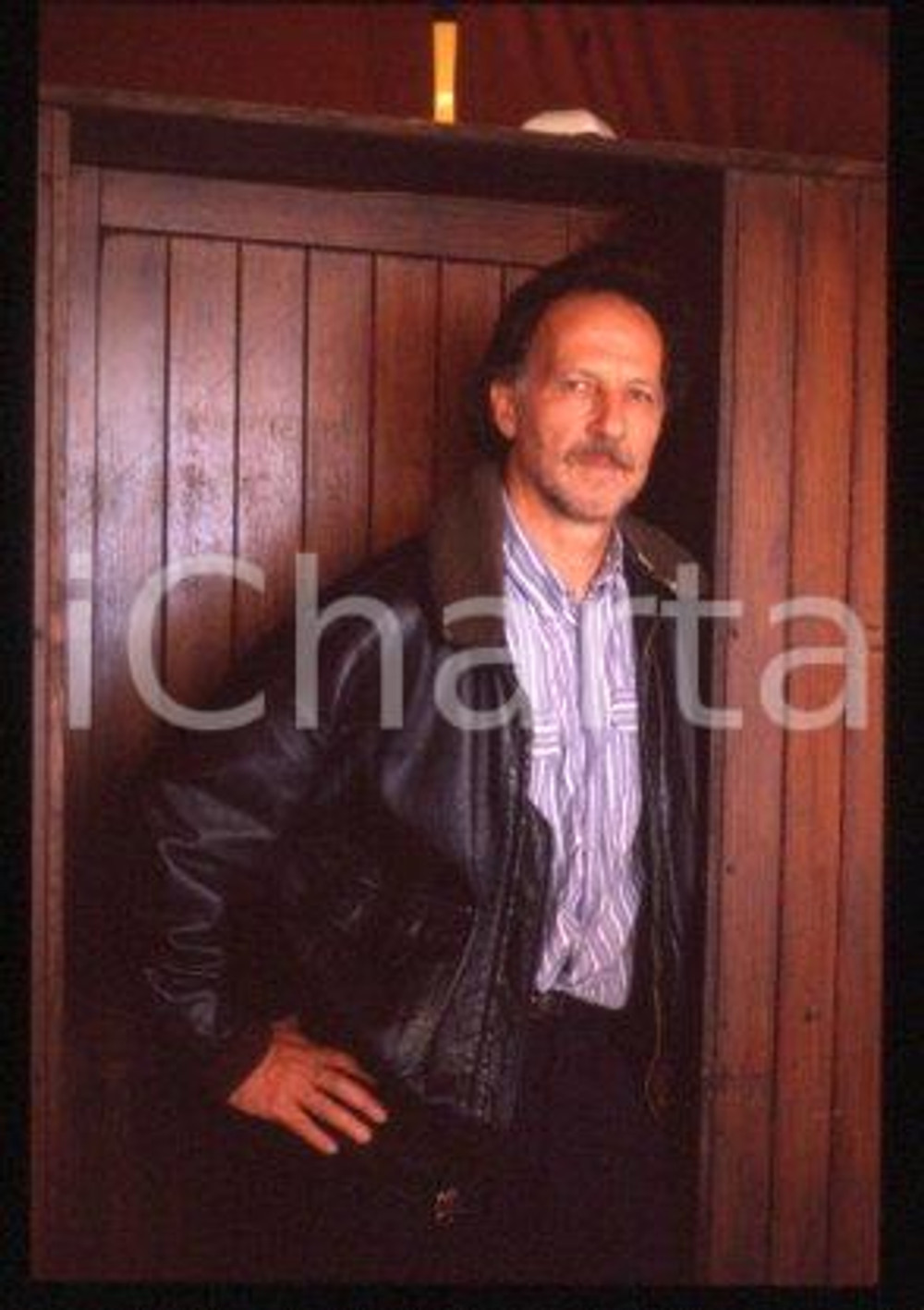Werner HERZOG CINEMA German director Portrait 1990 ca * 35 mm vintage slide 4