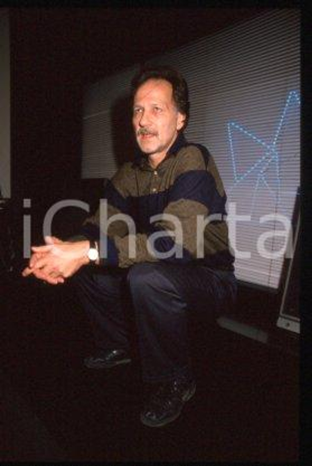 Werner HERZOG CINEMA German director Portrait 1990 ca * 35 mm vintage slide 7