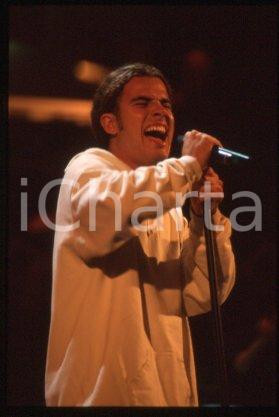 Daniele VIT - SANREMO Musical artist on the stage 1997 * 35 mm vintage slide 9