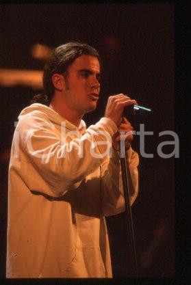 Daniele VIT - SANREMO Musical artist on the stage 1997 * 35 mm vintage slide 12