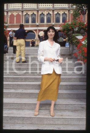 Olimpia CARLISI - VENICE Italian film actress 1990 ca * 35 mm vintage slide 3