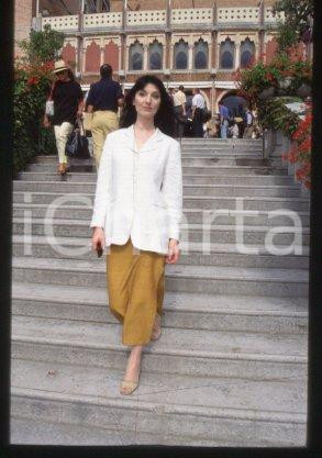 Olimpia CARLISI - VENICE Italian film actress 1990 ca * 35 mm vintage slide 15