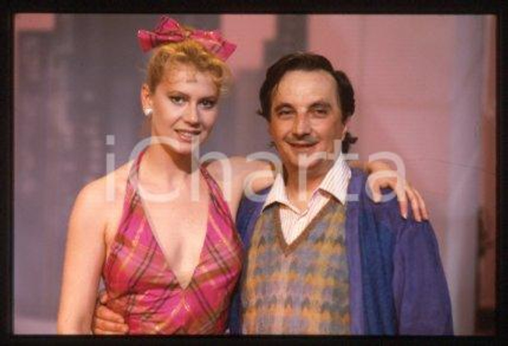 Beppe RECCHIA ITALY Television director Portrait 1980 ca * 35 mm vintage slide 9