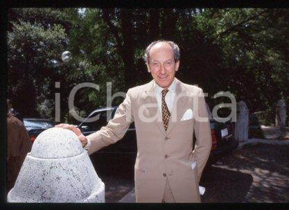 Raniero Vanni D'ARCHIRAFI ITALY Diplomat Portrait 1985 ca * 35mm vintage slide 1