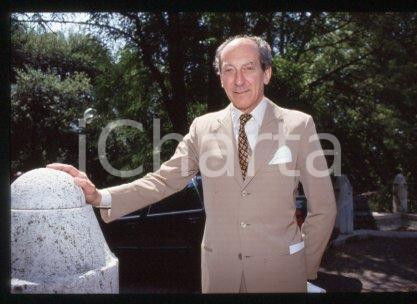 Raniero Vanni D'ARCHIRAFI ITALY Diplomat Portrait 1985 ca * 35mm vintage slide 2