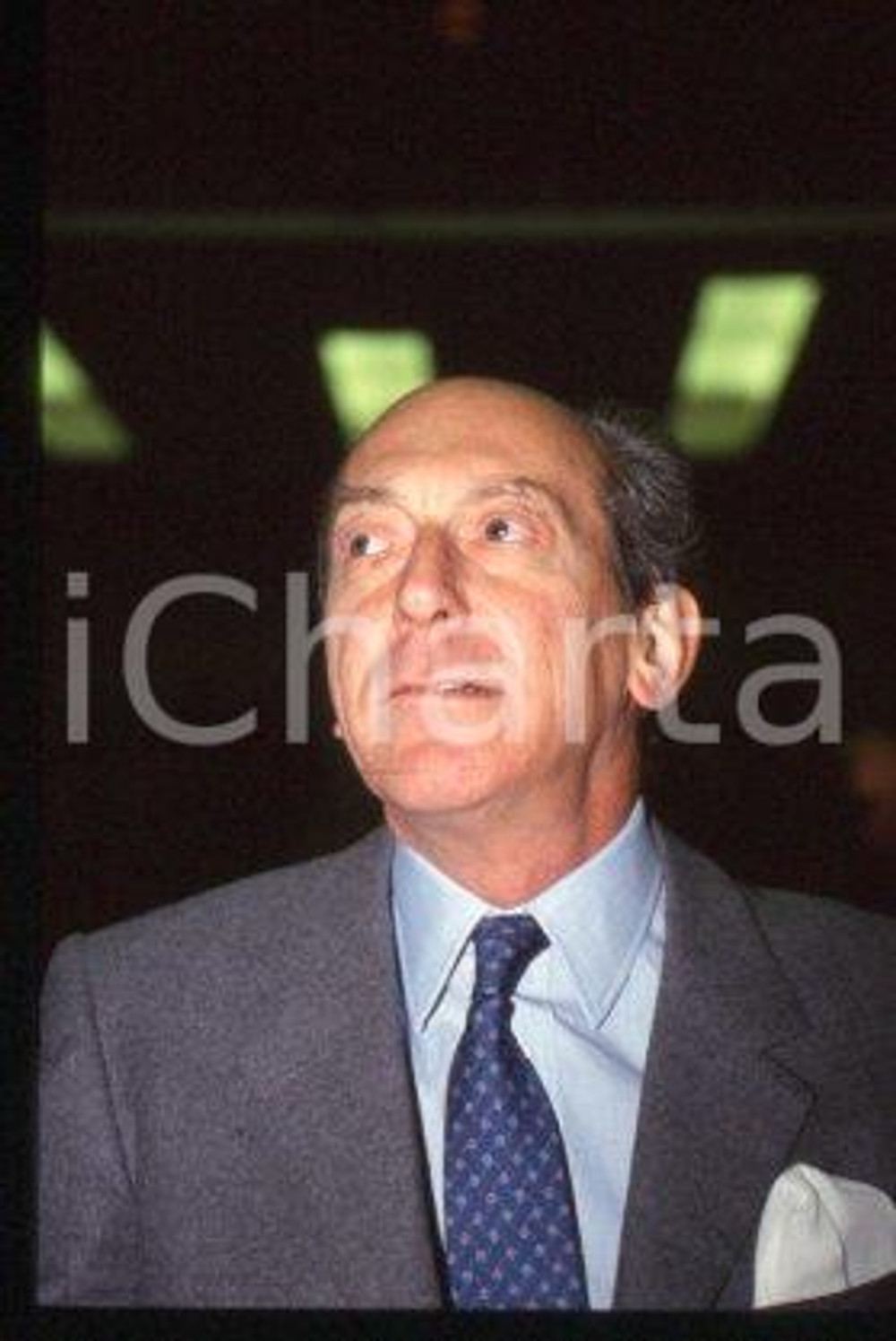 Raniero Vanni D'ARCHIRAFI at a conference ITALY 1985 ca * 35 mm vintage slide 4