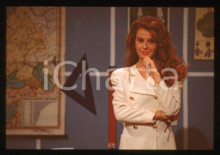 Raffaella BERGE - ITALY The actress TV presenter 1990 ca * 35mm vintage slide 12