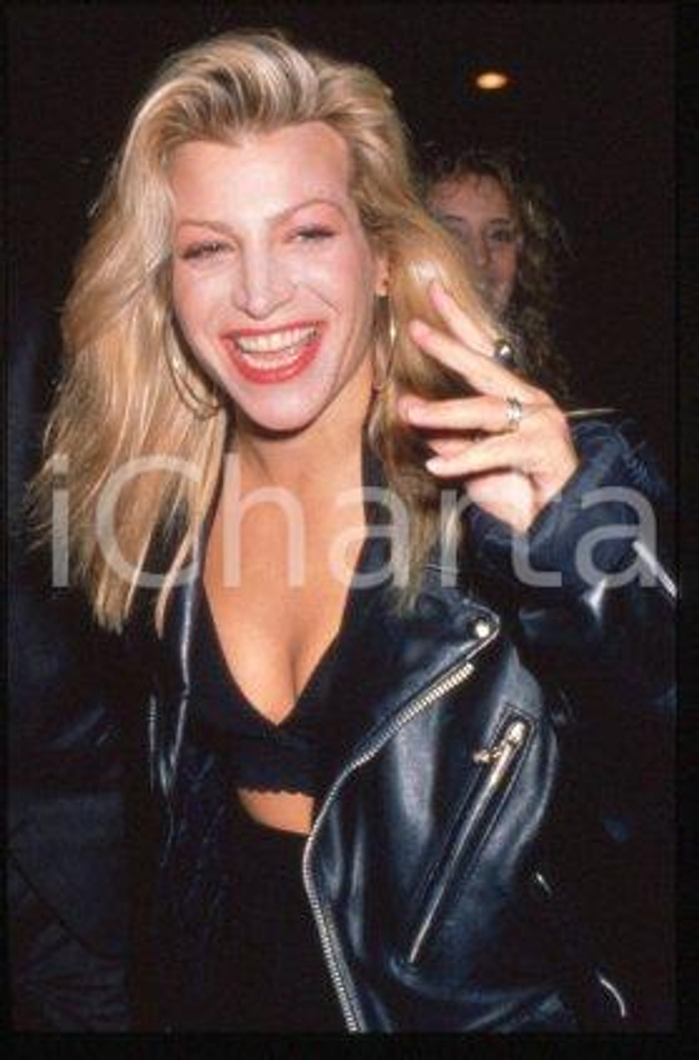 Taylor DAYNE - ITALY American singer-songwriter 1989 ca * 35 mm vintage slide 1