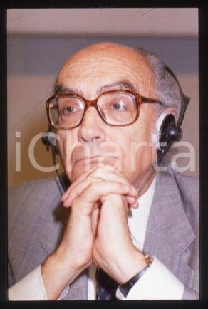 José SARAMAGO - LITERATURE Portuguese author 1997 ca * 35 mm vintage slide 1