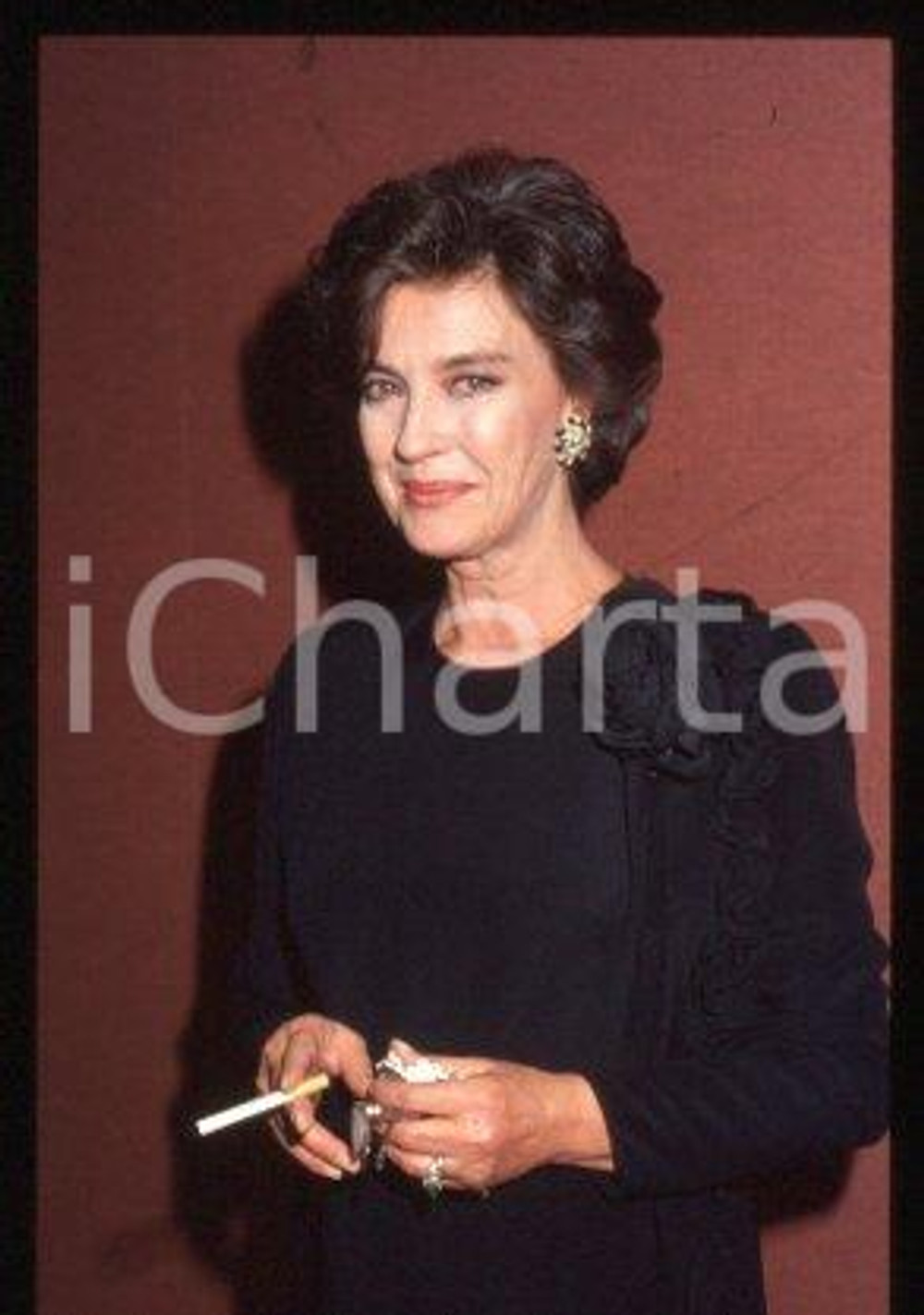 Ilaria OCCHINI SAINT VINCENT GROLLA D'ORO un'attrice 1990 * 35mm vintage slide 6