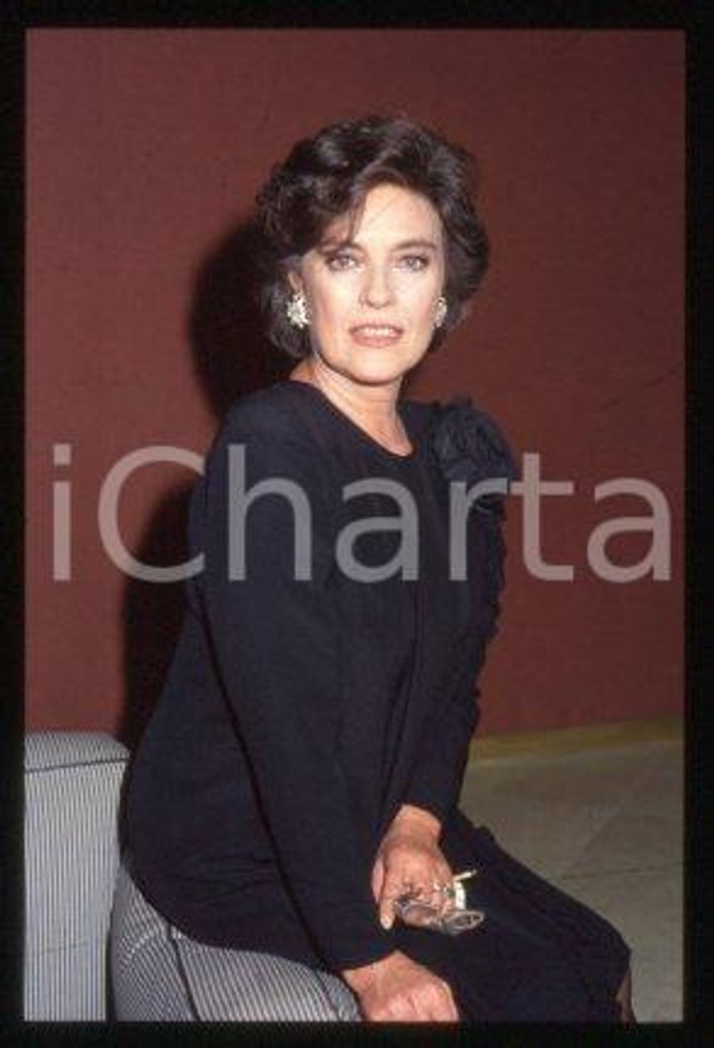 Ilaria OCCHINI SAINT VINCENT GROLLA D'ORO un'attrice 1990 * 35mm vintage slide 7